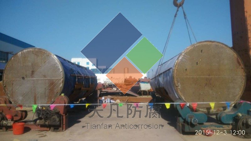 中韓(武漢)石化及泉州石化五臺管束防腐全部完成